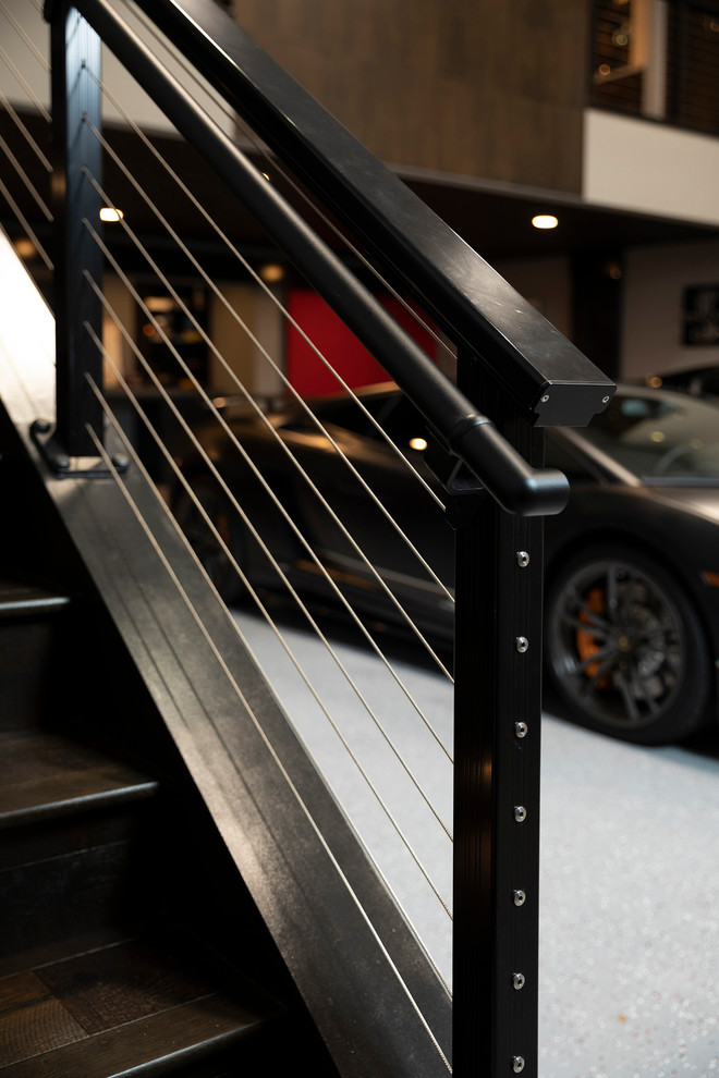 Sleek Medina Garage Condo Remodel Modern Garage Other by Gonyea