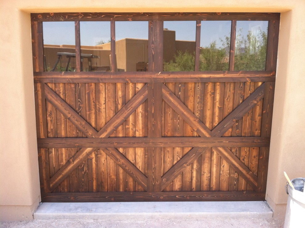 Solid Wood Garage Doors Rustic Garage Phoenix by Door 48