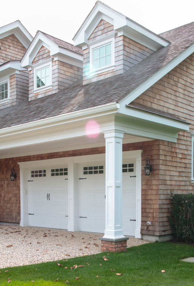 Southampton Custom Home Beach Style Garage New York by