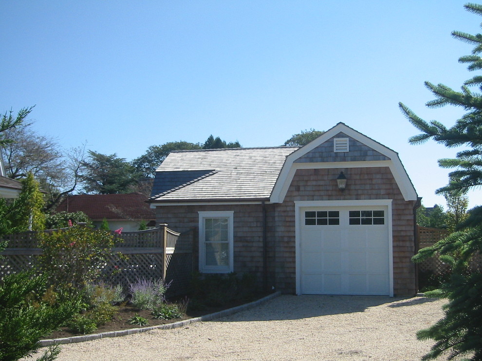 Southampton Village Traditional Garage New York by Peter Podlas
