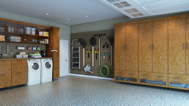 Spectacular Closet Factory Garage Storage and Mancaves - Contemporary ...