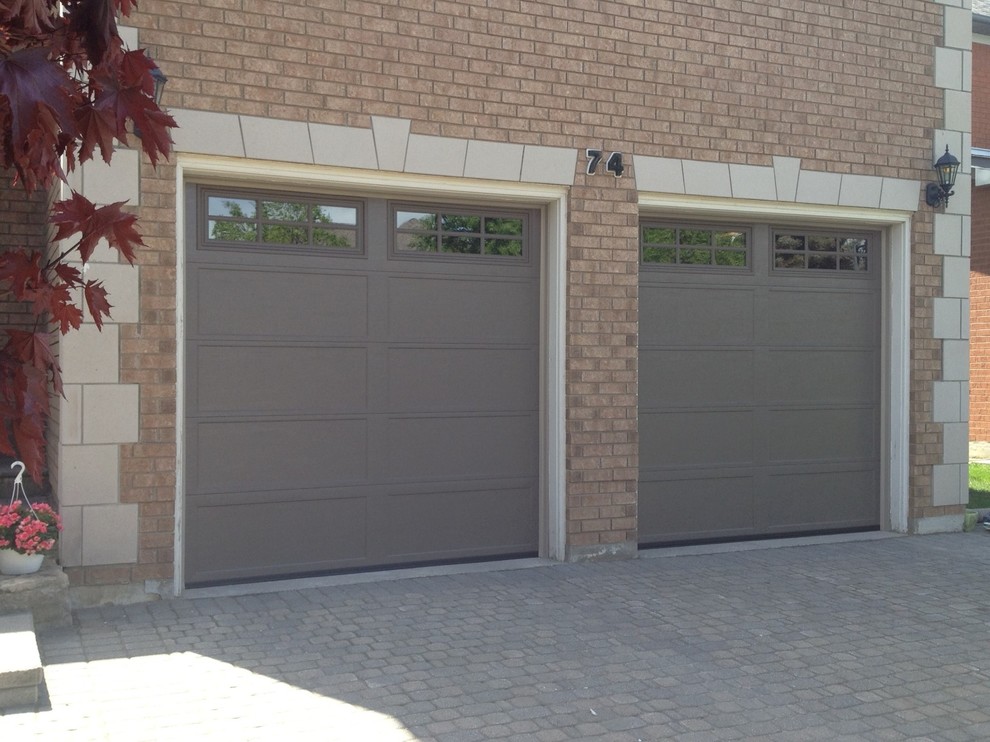 steel insulated garage doors Modern Garage Toronto by Markham