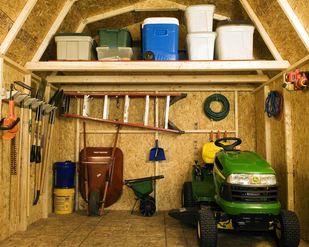 Exemple d'un garage séparé chic de taille moyenne.