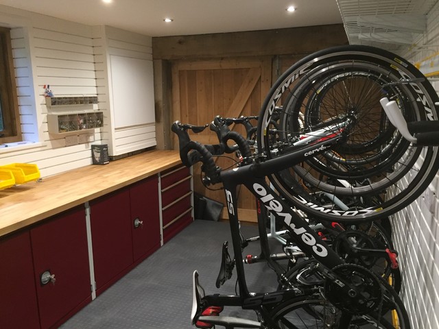 Stylish Bike Storage in Berkshire Contemporary Garage Oxfordshire by Garageflex Houzz UK