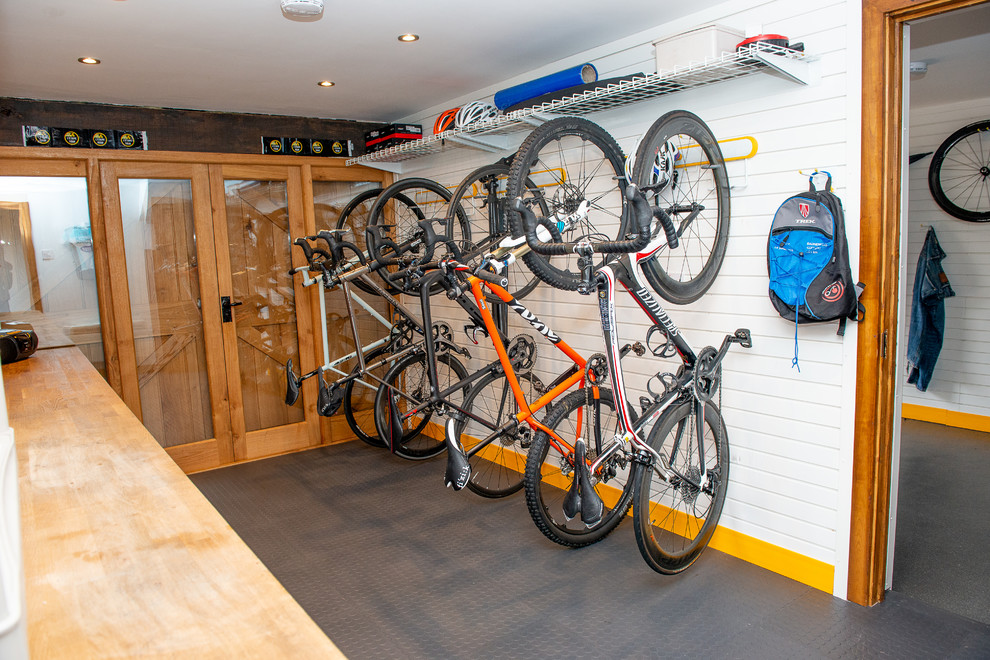 Stylish Bike Storage in Berkshire Contemporary Garage Oxfordshire