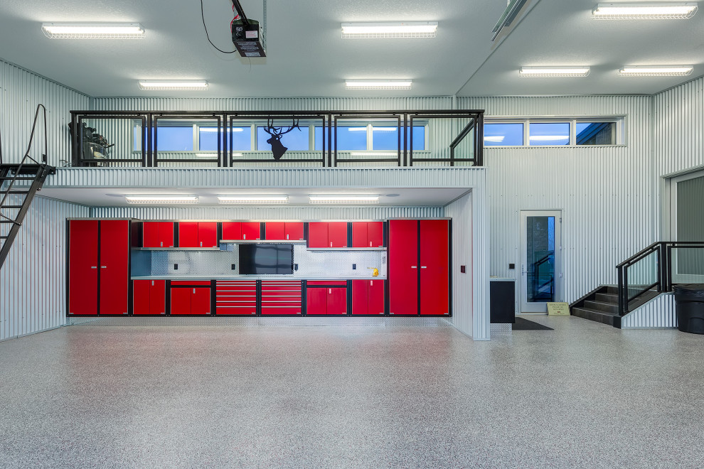 The Mountain Rustic Garage Calgary by McKinley Masters Custom