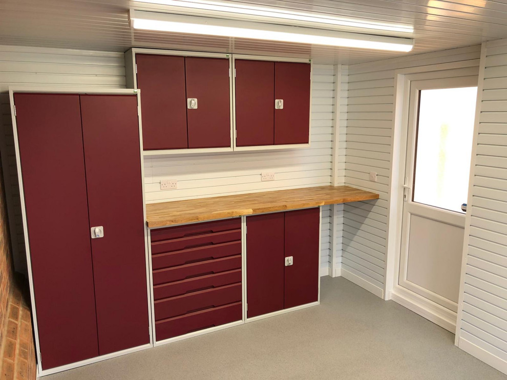 This Kent garage now has the WOW factor Garage Kent by Garageflex