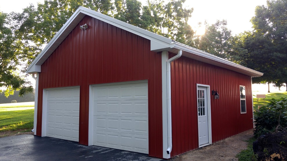 Thompson Garage Traditional Garage DC Metro by K Squared