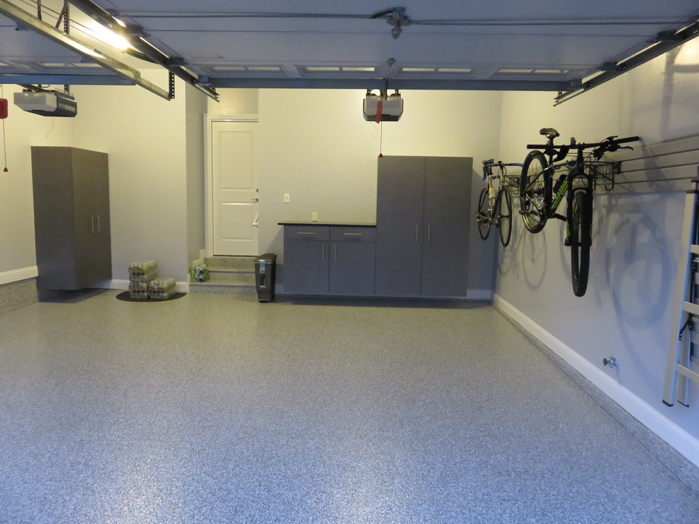 Townhouse Garage Renovation Modern Garage New York by Tailored