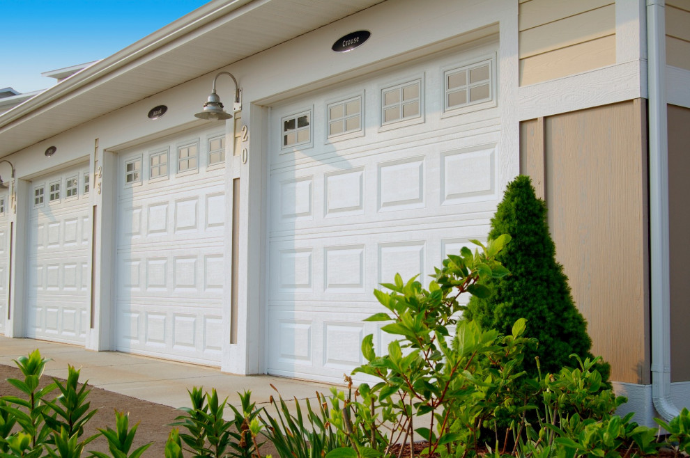 Traditional Residential Garage Door InstallationSteel & Windows Door