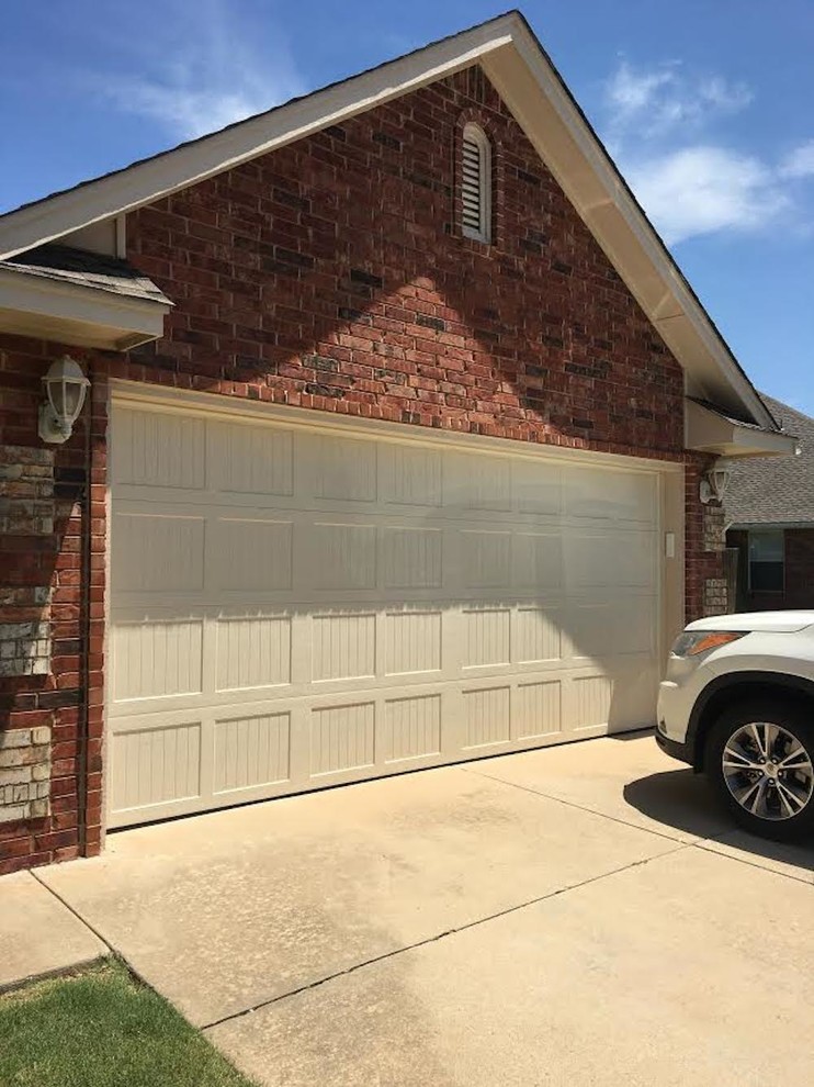 Modern Garage Door Companies Okc for Large Space