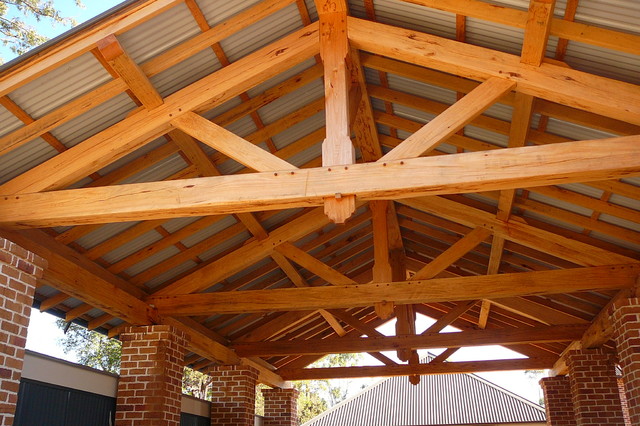 Traditional Timber Frames - Rustic - Garage - Other - by Complete Home ...