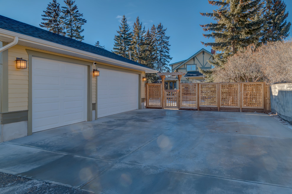 Triple Car Garage Build Craftsman Garage Calgary by Konstrux