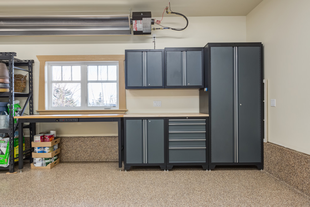 Triple Car Garage Build Industrial Garage Calgary by Konstrux