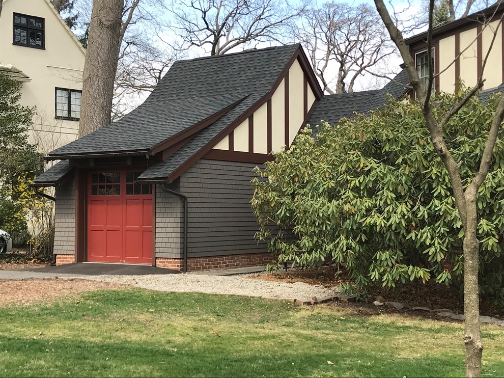 Tudor House in Glen Ridge NJ Traditional Garage New York by
