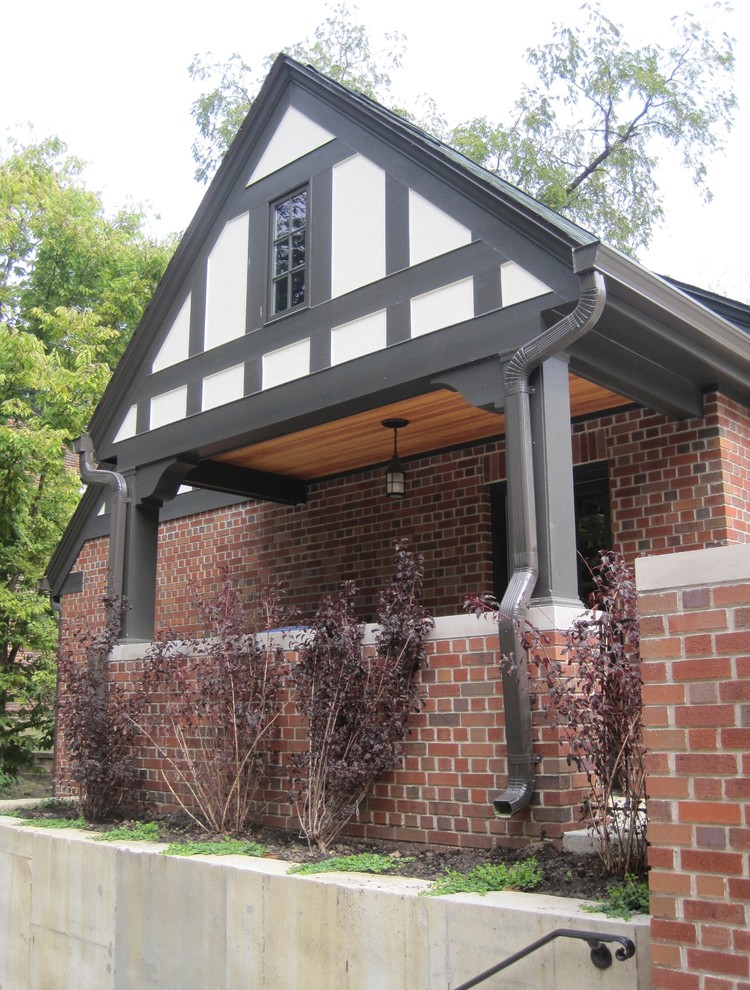Tudor Revival Garage Traditional Garage Cedar Rapids by Monarch