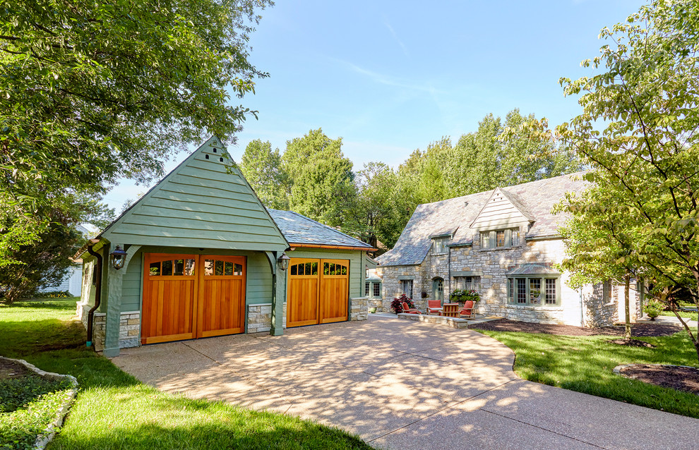 Two Car Garage, Patio and Driveway - Garage - St Louis - by Twin Peaks ...