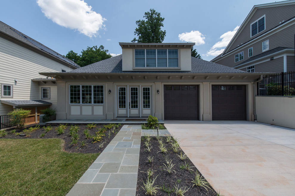 TwoStory Bethesda MD Addition and Pool Transitional Garage DC