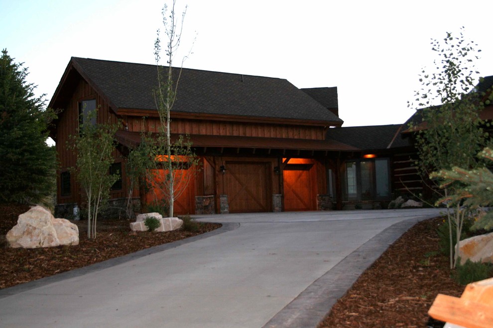 Utah Private Residence Peoples Choice Rustic Garage Salt Lake City by Alexander Design