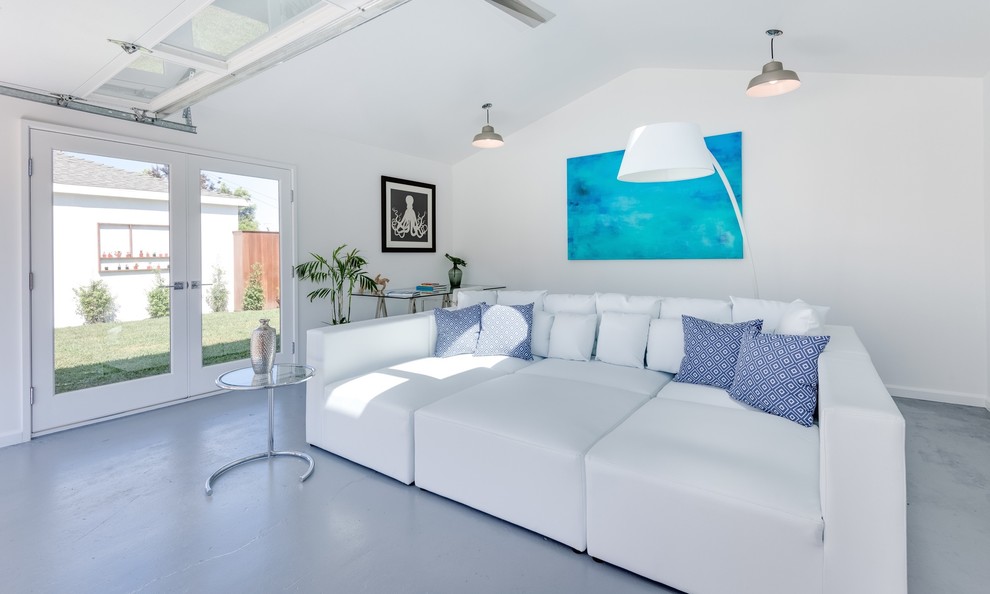 Venice Garage Interior Beach Style Garage Los Angeles by Ting