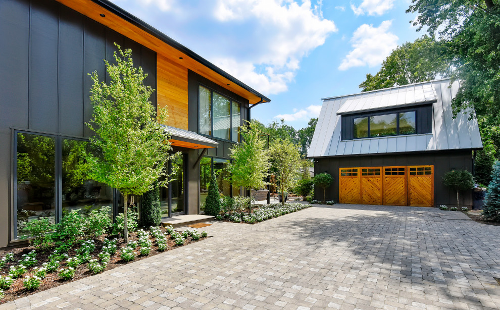Inspiration for a contemporary detached garage in DC Metro.