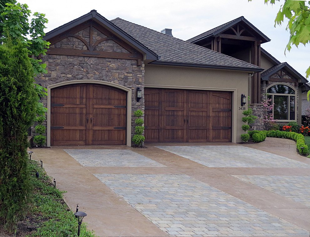 W D Model 7400 Hemlock Wood Door Project Craftsman Garage Other By American Industrial Door Llc Houzz W D Model 7400 Hemlock Wood Door Project Craftsman Garage Other By American Industrial Door Llc Houzz
