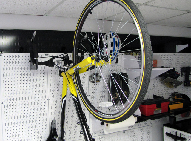 Bike Shop Garage Pegboard Tool Organization Industrial Garage Atlanta by Wall Control Houzz IE