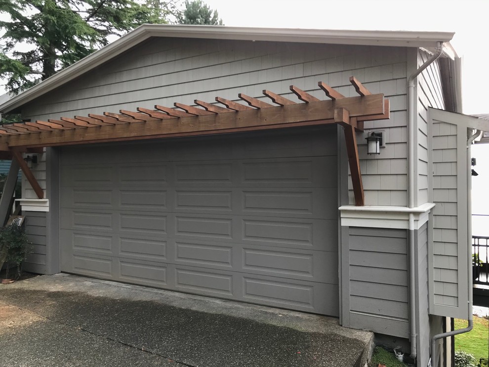 Waterfront Home Contemporary Garage Seattle by Steven L Sparks
