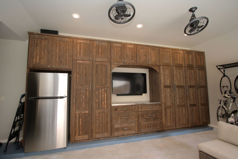 West University Garage Conversion Mancave and Upstairs gameroom