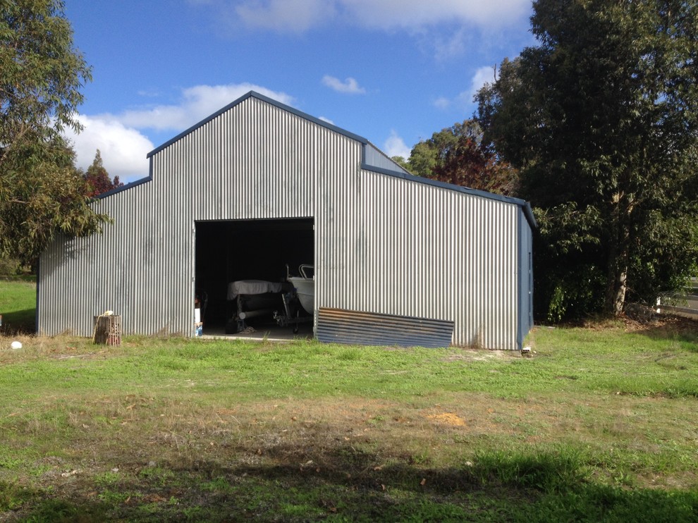 Wildwood Barn Conversion Farmhouse Garage Perth by Ingrid