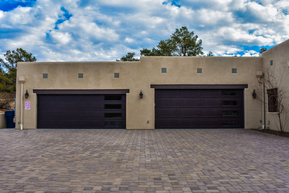 Стильный дизайн: гараж в стиле модернизм - последний тренд