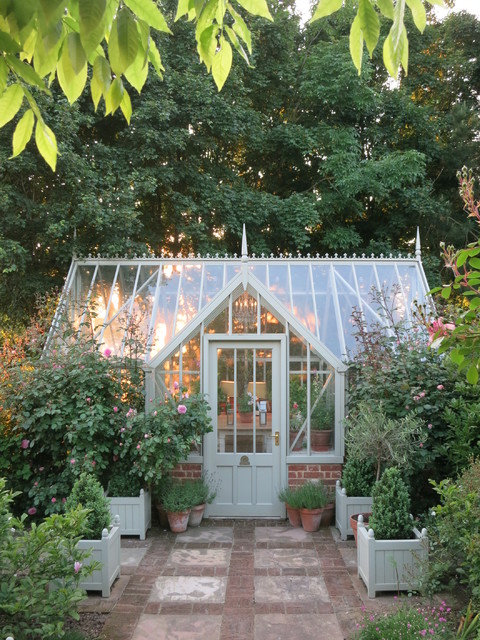 A Tatton Glasshouse for People and Plants - Victorian - Garden Shed and  Building - Hampshire - by Alitex Glasshouses | Houzz UK