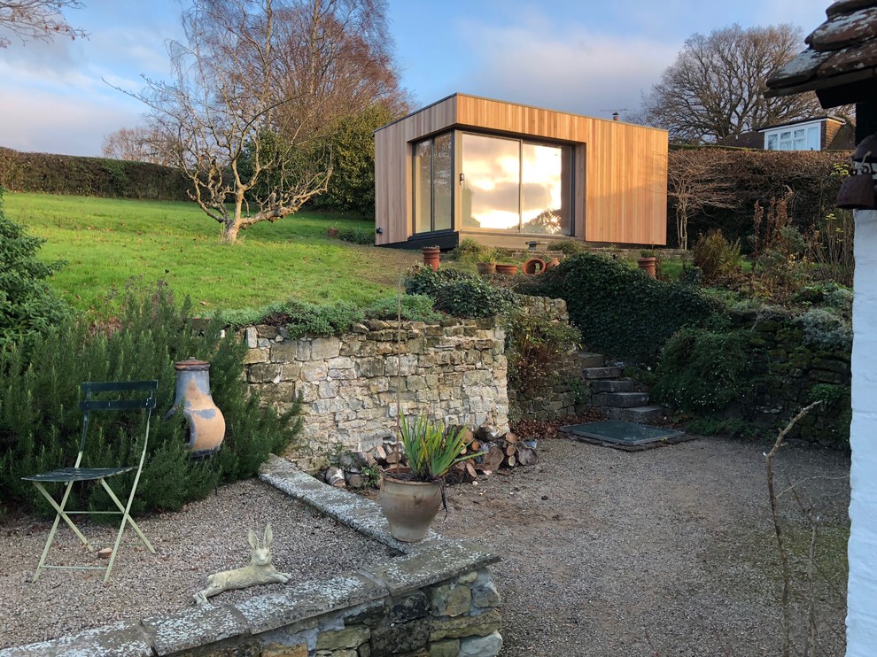 Inspiration for a modern garden shed and building in Sussex.