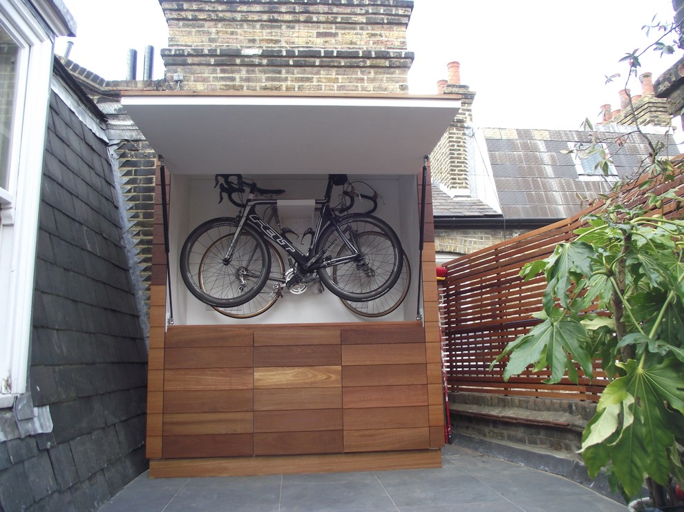 Bike Shed Contemporary Shed London by Waldo Furniture Houzz