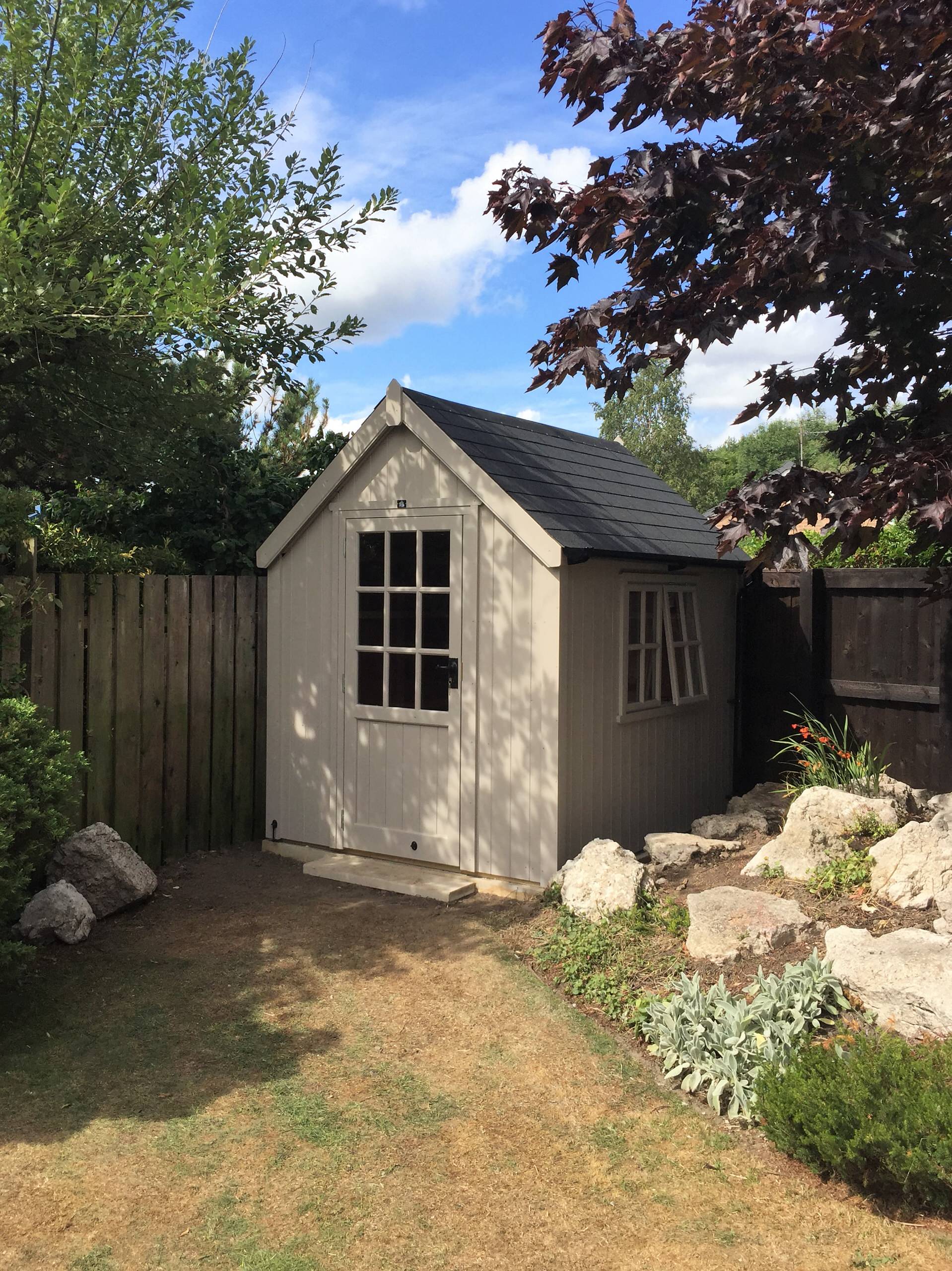outdoor living today cabana 6 ft x 9 ft western red cedar garden shed on 75 Beautiful Mid Sized Modern Shed Pictures Ideas May 2021 Houzz