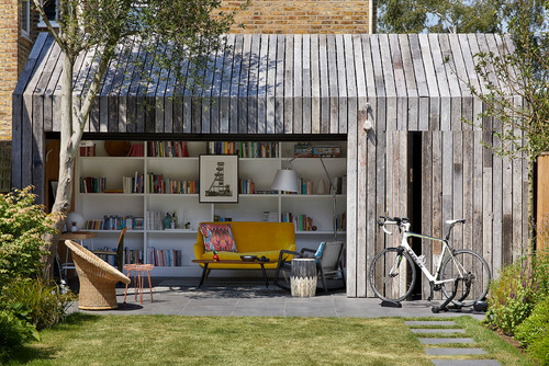 こもり感で集中力アップ ホームオフィスとして使える小屋の記事まとめ Houzz ハウズ