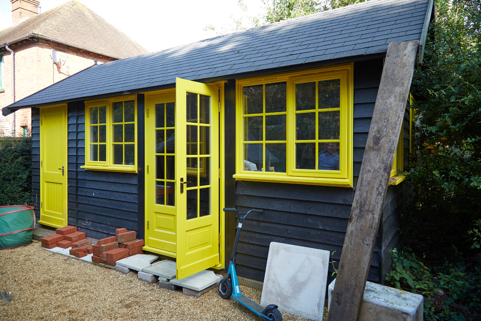 Design ideas for a bohemian garden shed and building in Oxfordshire.