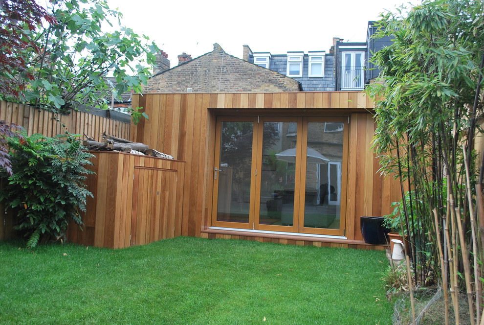 Design ideas for a contemporary detached garden shed and building in London.