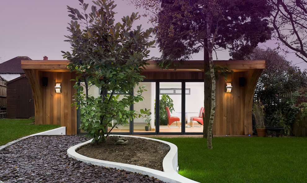 Modernes Gartenhaus in Sussex