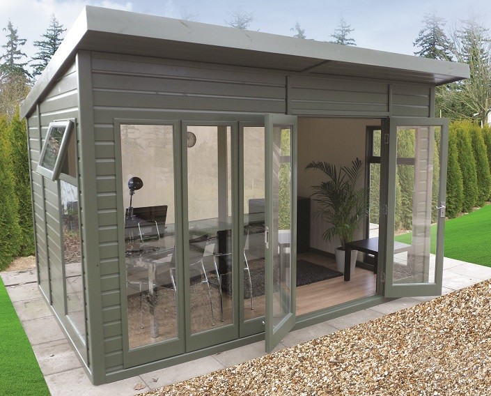 Photo of a contemporary garden shed and building in Berkshire.