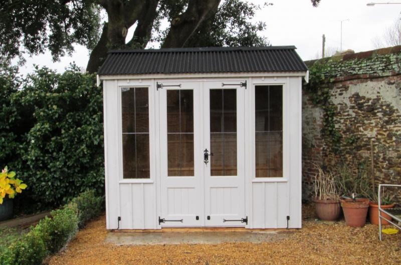 Medium sized contemporary garden shed and building in Other.