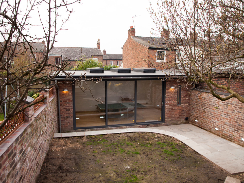 Inspiration for a small contemporary detached garden shed and building in Manchester.