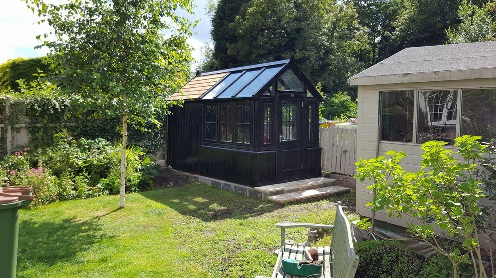 Design ideas for a medium sized traditional garden shed.