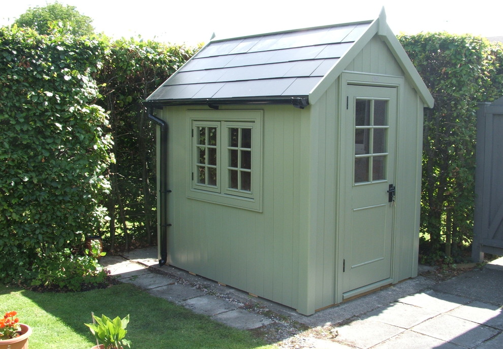 Garden shed - small traditional garden shed idea in West Midlands