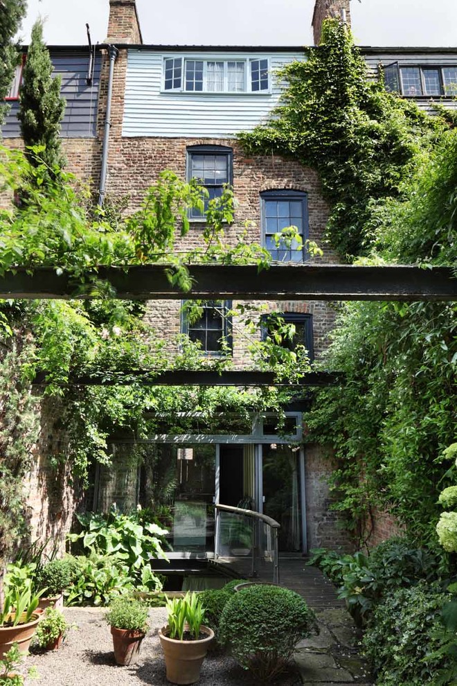 Photo of a rustic garden in London.