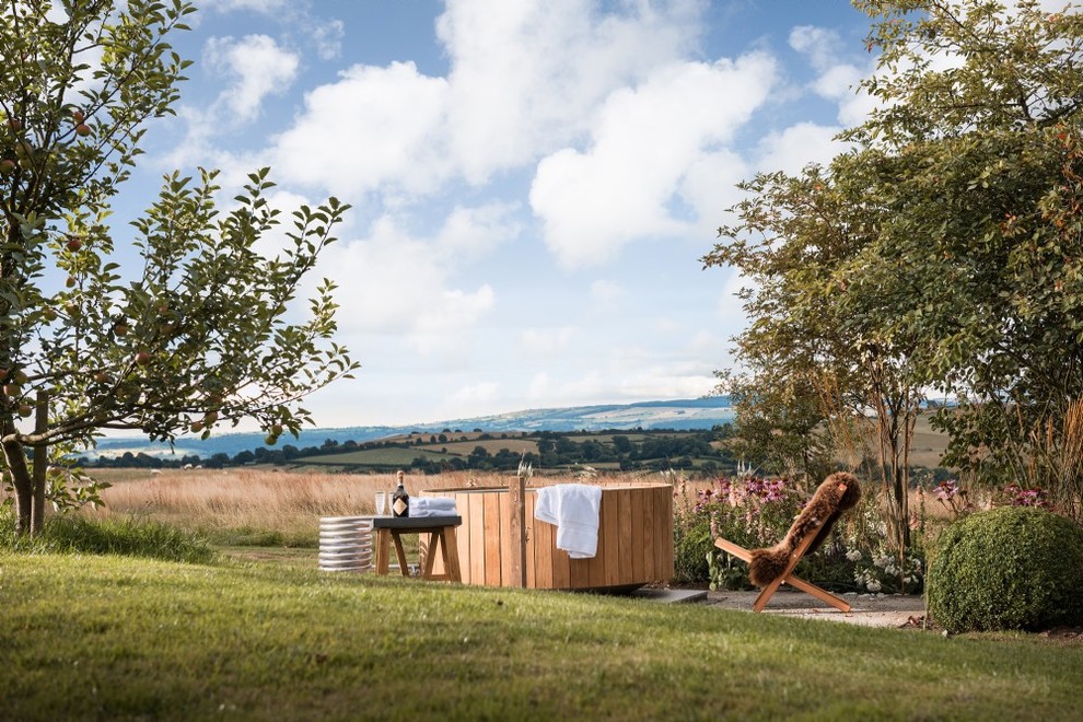 Idées déco pour un jardin campagne.