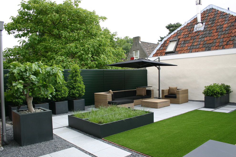 Photo of a modern garden in Kent.