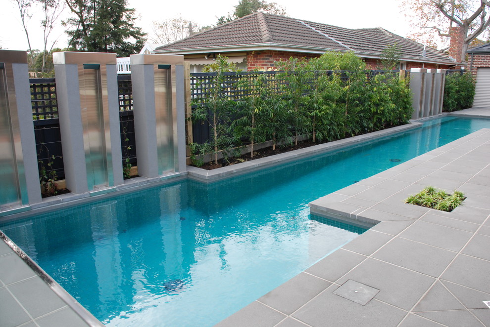 Example of a pool design in Melbourne