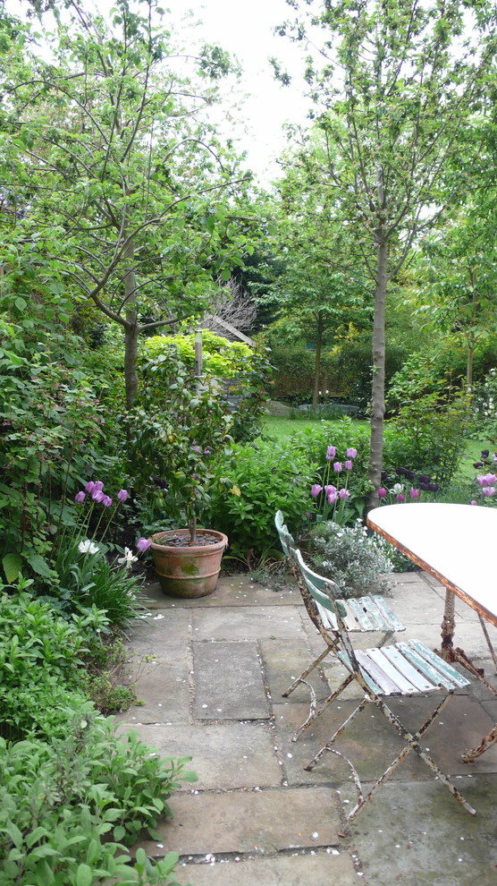 This is an example of a classic garden in London.