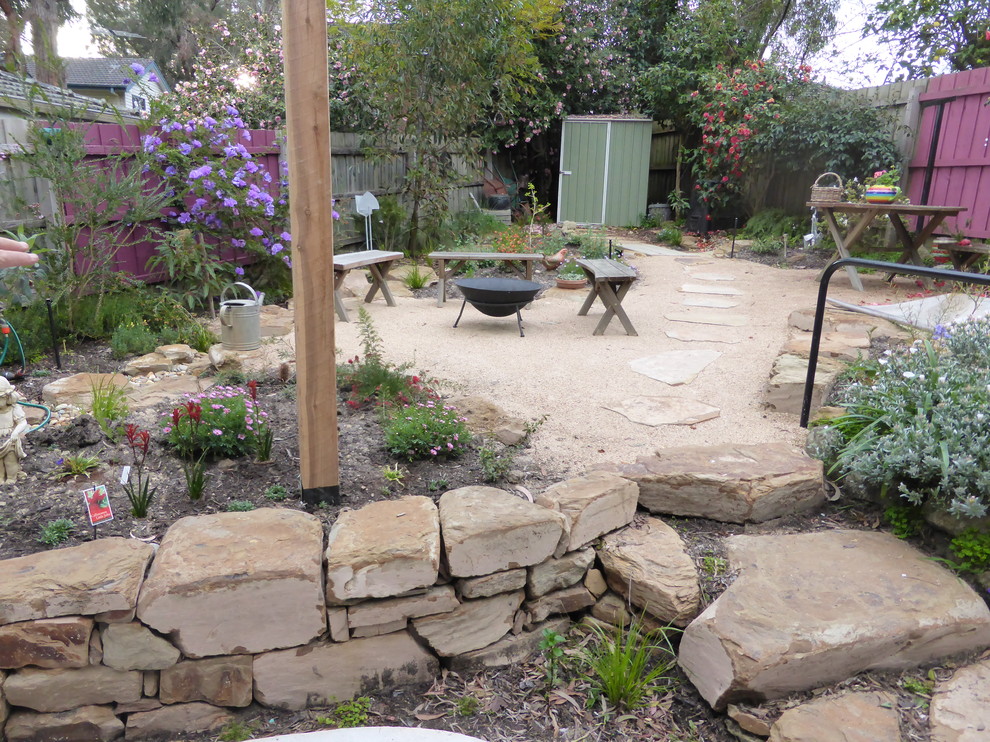 This is an example of a rustic landscaping in Other.